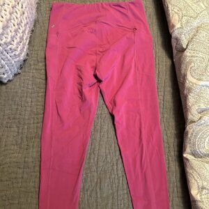 Zella Studio Luxe 7/8 Leggings: Pink Violet
